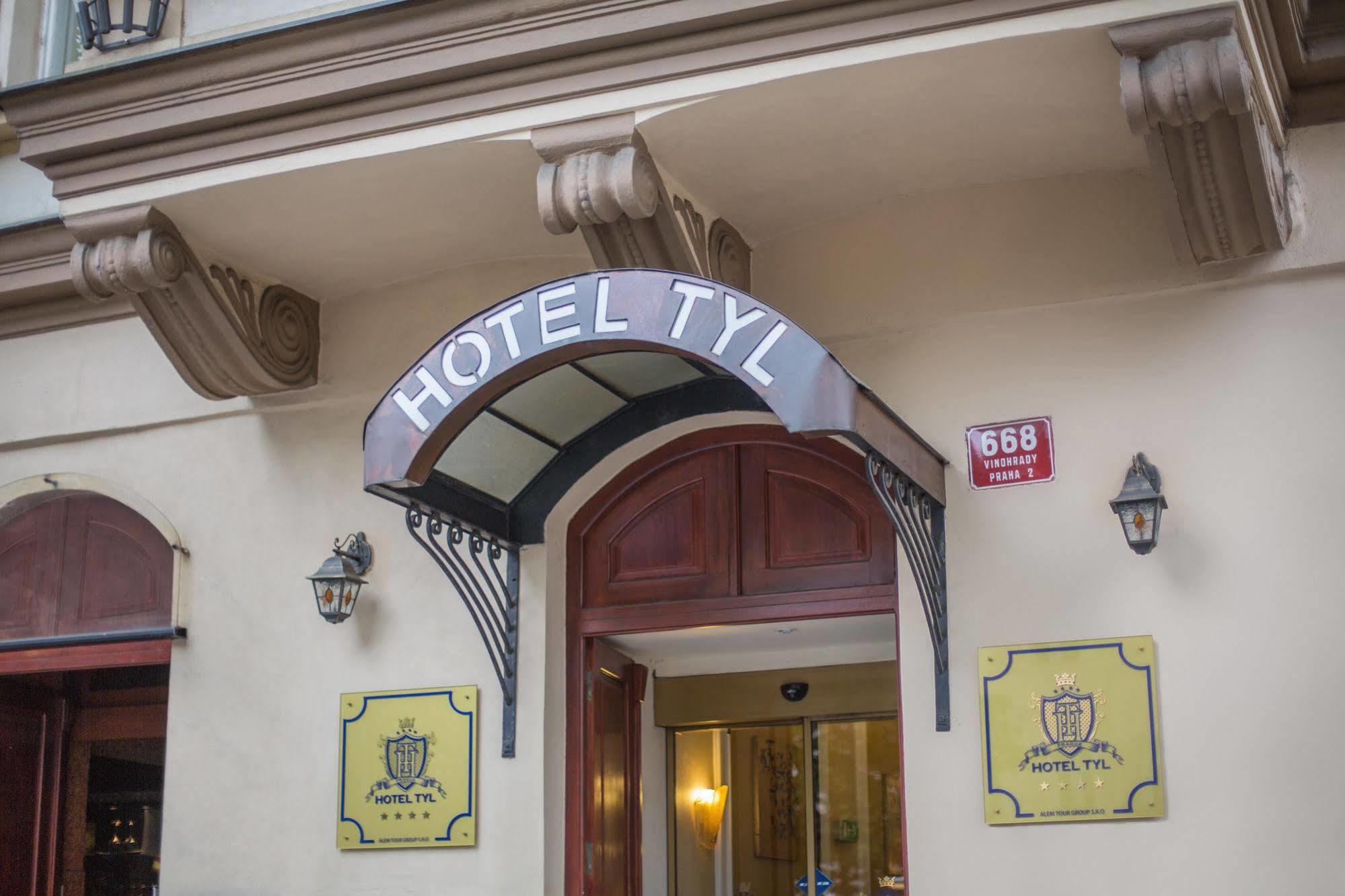 Hotel Tyl Praga Exterior foto